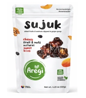Aregi Sharan Sudžuk s ořechy 120 g